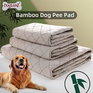 Non-Slip Washable Bamboo Fiber <b>Dog</b> Pee <b>Pad</b> Eco-Friendly Absorbent Pet Mat Non-Slip <b>Dog</b> Mats for <b>Dogs</b> - Product Image 3