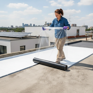 Ruban adhésif super résistant en caoutchouc butyle imperméable avec feuille d'aluminium pour la <span class=keywords><strong>réparation</strong></span> des fuites, le masquage des toits, des camping-cars et des serres - simple face - Product Image 2