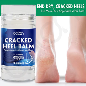 Bálsamo Reparador para Talones Agrietados de Marca Privada, Exfoliante, Hidratante y Humectante, Tratamiento para Pies Secos - Product Image 3