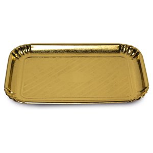 Juego de bandejas desechables 2 piezas cartón (33x43cm) EASY BAKE Oro 15742C - Product Image 1