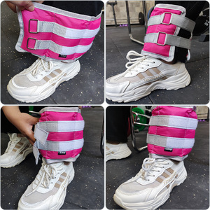 Juego de Pesas Ajustables para Tobillos y Muñecas, para Correr, Bailar, Gimnasio, Entrenamiento de Fuerza y Fitness - Product Image 1