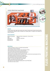 Impresora Flexográfica para Papel, Película, Plástico y Embalaje, Máquina de Impresión Flexográfica de Alta Velocidad y Automática - Product Image 3