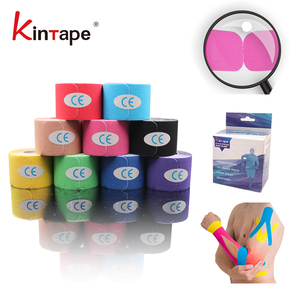 2020 Pita Olahraga Kinesiologi Antilembap Terbaik Pre Cut Dapat Disesuaikan Katun Elastis Tubuh Stong Pita Kuda - Product Image 2