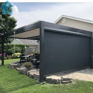 Pergola 알루미늄 루버 알루미늄 pergola 루버 개폐식 알루미늄 pergola