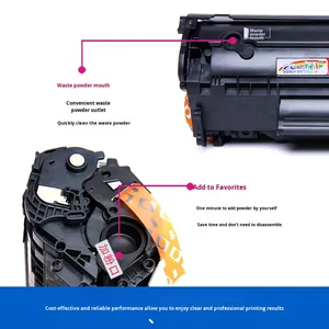 Cartuccia Toner Hongtu Q2612A <span class=keywords><strong>per</strong></span> <span class=keywords><strong>Stampanti</strong></span> <span class=keywords><strong>Laser</strong></span> <span class=keywords><strong>HP</strong></span> 1010, 1012, 1015, 1018, 1022 - Stampa in Bianco e Nero di Alta Qualità - Product Image 5