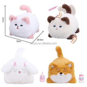 May Mắn Đồ Chơi Con Chó Sang Trọng Mèo Cảm Ứng Nhắm Mắt Ăn Cảm Ứng Nói Chuyện Ghi Âm Đồ Chơi Động Vật Điện Tử Đồ Chơi Nhấp Nháy Mèo - Product Image 4