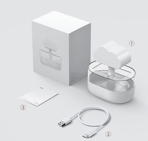 Humidificador de gotas de <span class=keywords><strong>lluvia</strong></span> 2 en 1, aromaterapia de ruido blanco, 7 colores, luces nocturnas, 200ml, difusor de aromaterapia relajante <span class=keywords><strong>y</strong></span> <span class=keywords><strong>para</strong></span> <span class=keywords><strong>dormir</strong></span> - Product Image 6