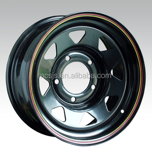 Roues personnalisées de <span class=keywords><strong>remorque</strong></span> de camion <span class=keywords><strong>13</strong></span>/14/15/16 pouces en acier forgé moyeux <span class=keywords><strong>ou</strong></span> jantes - Product Image 4