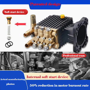 Cabezal de Bomba AR de Tecnologí<span class=keywords><strong>a</strong></span> Alemana, 250 Bar, 3600 <span class=keywords><strong>PSI</strong></span>, Bomba de Lavado de Autos, Máquina de Lavado de Autos Eléctrica, Bomba de Alta Presión Portátil - Product Image 3