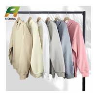 Hoodie bekas, Hoodie stok kelas atas untuk pria musim gugur musim dingin, jaket hoodie bekas bisnis bermerek
