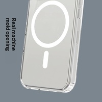 Coque de téléphone de protection personnalisable 2-en-1 en PC+TPU, anti-chute à quatre coins, avec aimants, motif animal, de haute qualité