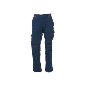 Pantalones DE TRABAJO ajustados Atom Deep Blue para hombre, pantalones de trabajo EAN 8033546465738, PANTALONES DE TRABAJO DE CARGA, pantalones de trabajo, 1/2" - Product Image 2