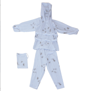 DFG1015 Combinaison Ghillie d'hiver pour activités extérieures, kit 4 pièces : veste à capuche, pantalon, couvre-casque, sacs à cordon - Product Image 6