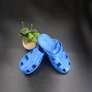Unisex SPU <span class=keywords><strong>anti</strong></span>-statik iş güvenliği Sandal antistatik Clog Sandal temiz oda elektronik yarı iletken fabrika için ESD terlik - Product Image 6