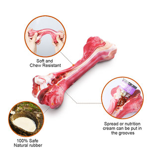 Giocattoli da Masticare Interattivi per Cani in Gomma <span class=keywords><strong>TPR</strong></span> Resistenti ai Morsi per la Pulizia dei Denti per Cani di Taglia Grande - Product Image 5