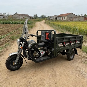 ยางล้อแบบ All Terrain ลึกพิเศษ ระบบเบรกไฮดรอลิก รับน้ำหนักได้ 1000 กก. รถมอเตอร์ไซค์ 3 ล้อ แบบเปิด ระบายความร้อนด้วยน้ำ เครื่องยนต์เบนซิน - Product Image 3