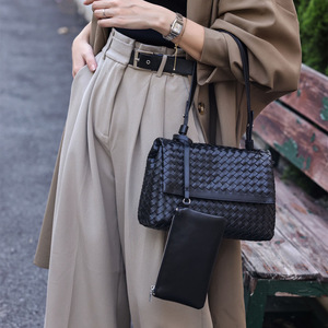 Nuova Borsa a Tracolla <span class=keywords><strong>di</strong></span> <span class=keywords><strong>Lusso</strong></span> 2025 <span class=keywords><strong>in</strong></span> Vera <span class=keywords><strong>Pelle</strong></span> <span class=keywords><strong>di</strong></span> Vacchetta <span class=keywords><strong>di</strong></span> Alta Qualità, Intrecciata a Mano, <span class=keywords><strong>Borse</strong></span> Artigianali <span class=keywords><strong>in</strong></span> <span class=keywords><strong>Pelle</strong></span> per Donne - Product Image 6