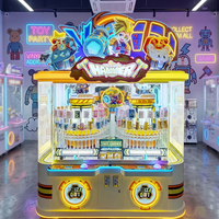 Machine de jeu d'arcade à monnayeur Treasure Hammer avec un design de cabinet métallique original pour le divertissement intérieur des enfants