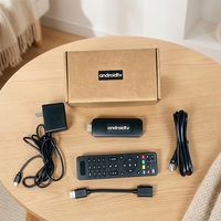 Sumavision 2026 Reproductor Multimedia de Streaming con Android 9 Personalizado, Quad Core, TV Stick 4K HDR/H265, 4G+32G, Control por Voz BT y WiFi