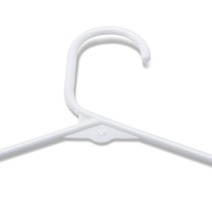 Sinfoo Bán Buôn Trắng Nhựa Quần Áo Móc Áo - Product Image 2