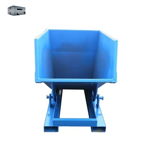 Portable Tipper Bins Tipping Bins Waste Dumpster Self-dump Dumpsters Manufacturing Plant Construction Works Spare Parts Provided