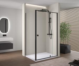 ตู้อาบน้ำแบบยืนมุมห้องน้ำกระจกตู้อาบน้ำอลูมิเนียมสี่เหลี่ยม - Product Image 6