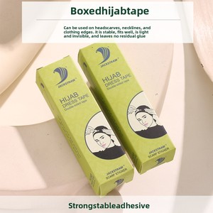 Hijab-Klebeband - Bestseller Rutschfester Kopftuch-Klebstoff Leichtgewichtig Nahtlos Hinterlässt Keine Rückstände Verhindert Garderobenprobleme - Product Image 1