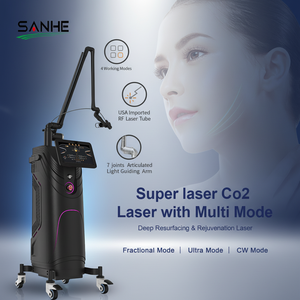 SANHE TECH Láser Fraccional <span class=keywords><strong>de</strong></span> CO2 Estacionario <span class=keywords><strong>de</strong></span> Alta Potencia 10600nm SHE-LSP006 para Eliminación <span class=keywords><strong>de</strong></span> Cicatrices <span class=keywords><strong>de</strong></span> Acné y Rejuvenecimiento <span class=keywords><strong>de</strong></span> la Piel - Product Image 1