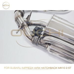 Sistema de Escape para Subaru <span class=keywords><strong>Impreza</strong></span> WRX <span class=keywords><strong>Hatchback</strong></span> MK10 2.5T, Acero Inoxidable con Válvula y Silenciador, Piezas de Alto Rendimiento para Auto - Product Image 6