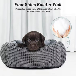Wholesale Luxury Rectangular Eco-friendly Orthopedic <strong>Washable</strong> Sleep Aid Soft <strong>Non</strong> <strong>slip</strong> Household Cat <strong>Dog</strong> Pet Sofa <strong>Bed</strong> - Product Image 4