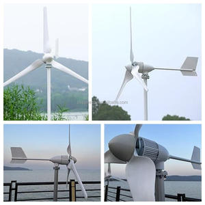Générateur d'énergie éolienne horizontal personnalisé en usine, économiseur d'énergie alternatif pour usage domestique, avec 3 à 6 pales, 800 W, 12 V, 24 V - Product Image 2