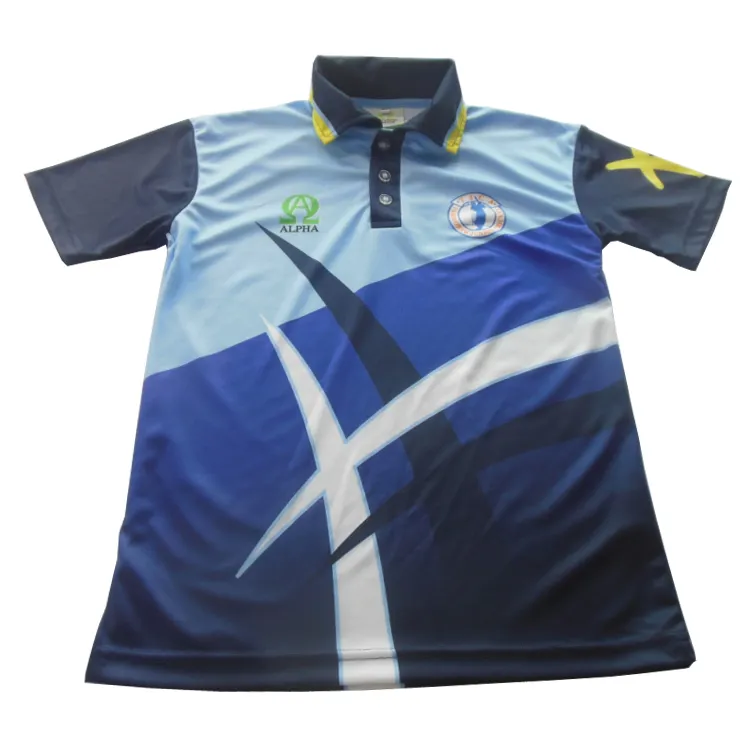 Camiseta personalizada de poliéster y LICRA para rendimiento, ropa deportiva de malla, Polo de tiro con arco de la Universidad