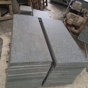 Hiện Đại Trung Quốc Đen Ngọc Trai Granite <span class=keywords><strong>basalt</strong></span> flamed kết thúc Non-Slip lát sân vườn gạch cho bên ngoài và ngoài trời lát - Product Image 1