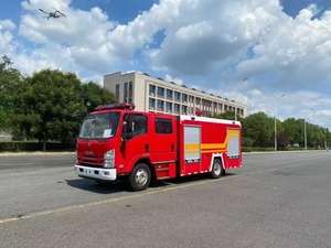 Camion de pompiers 4x2 avec réservoir d'eau de 8 m³, nouveau véhicule de sauvetage Isuzu 4x2 diesel, camion de pompiers de 8 m³/10 m³ - Product Image 3