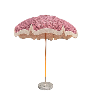 Impression personnalisée Parapluies de terrasse extérieurs robustes Parapluies de plage pour la grande publicité Supérieur pour les espaces extérieurs - Product Image 1