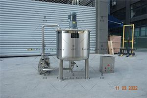Equipo para hacer ungüentos, de producción de <span class=keywords><strong>crema</strong></span> cosmética homogeneizador, mezclador emulsionante al vacío, máquina mezcladora de loción con calentamiento a vapor - Product Image 5