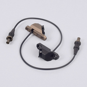 Tactical Flashlight Switch With Rat <b>Tail</b> Wire 2.5 3.5 SF <b>Plug</b> MLOK Mount For Outdoor Use - Product Image 2