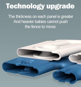 Parc de jeu pliable en plastique pour tout-petits 2025 avec tapis de jeu et planche de jeu pour bébé, pour chambre, école, extérieur, salle à manger, Dubaï - Product Image 4