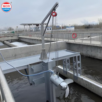 Agitateur submersible en acier inoxydable SS304/316, mélangeur, propulseur de plongée pour le traitement de l'eau