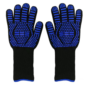 Guantes para horno, soporte para olla, cocina, barbacoa, guantes y manoplas de silicona para horno, agarraderas, agarraderas, para hornear, cocina, manoplas y manoplas para el hogar - Product Image 1