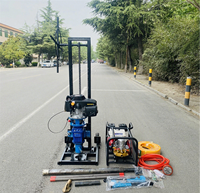Equipo de Perforación Portátil Eléctrico Hidráulico de Alta Eficiencia Tipo 20 para Muestreo de Suelo, Motor de Perforación con Profundidad Máxima de 30m