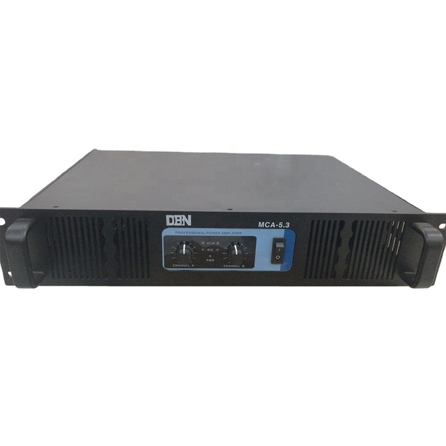 Professional 500W Power Stereo Amplifier High Performance Audio System for DJ Karaoke Live Band Stage Party Event Bluetooth 50