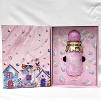 Parfum Concentré Rafraîchissant au Lait, Parfum pour Femme, Vente en Gros Usine, 100ml Rose Bonbon, Exportation Transfrontalière