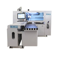 Machine à percer le bois à six faces CNC, machine à travailler le bois automatique à perçage multiple