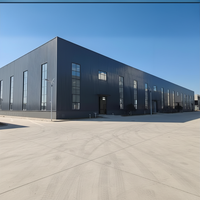 Entrepôt à structure métallique avec pont roulant, entrepôt à structure métallique sur mesure, entrepôt à structure métallique préfabriqué