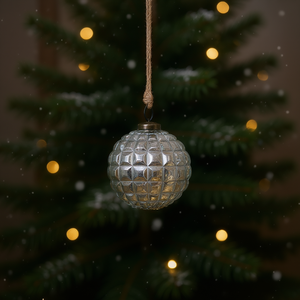 D0100HRSXUJ Pallina di Natale in Vetro da 4,7 cm di Diametro, Decorazione Festiva da Appendere per Albero, Forniture per Feste Natalizie - Product Image 2