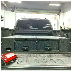Sistema de Almacenamiento con Cajón Deslizable para Camioneta, Organizador Metálico Moderno para Tundra, Tacoma, Raptor, Navara, Ranger - Product Image 1