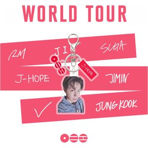 Porte-clés en acrylique 2026 Comeback World <span class=keywords><strong>Tour</strong></span>, Ornement pendentif, Marchandise de célébrité Kpop, Porte-clés en acrylique Kim Taehyung - Product Image 5