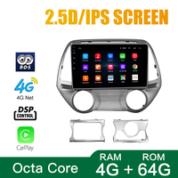 Radio para Auto para Hyundai I20 2008-2013, 2Din Android Octa Core, Estéreo para Auto, Reproductor de DVD, GPS, Navegación, Multimedia, Android Auto, Carplay