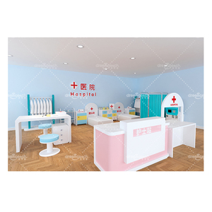 Niños Hospital tema fingir Doctor enfermera <span class=keywords><strong>juego</strong></span> suave interior patio equipo <span class=keywords><strong>juego</strong></span> de rol casa - Product Image 1
